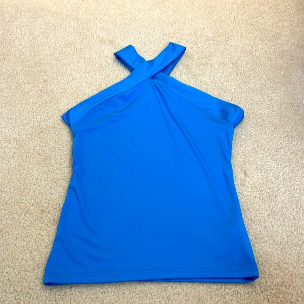 Shein halter neck top! 🩵